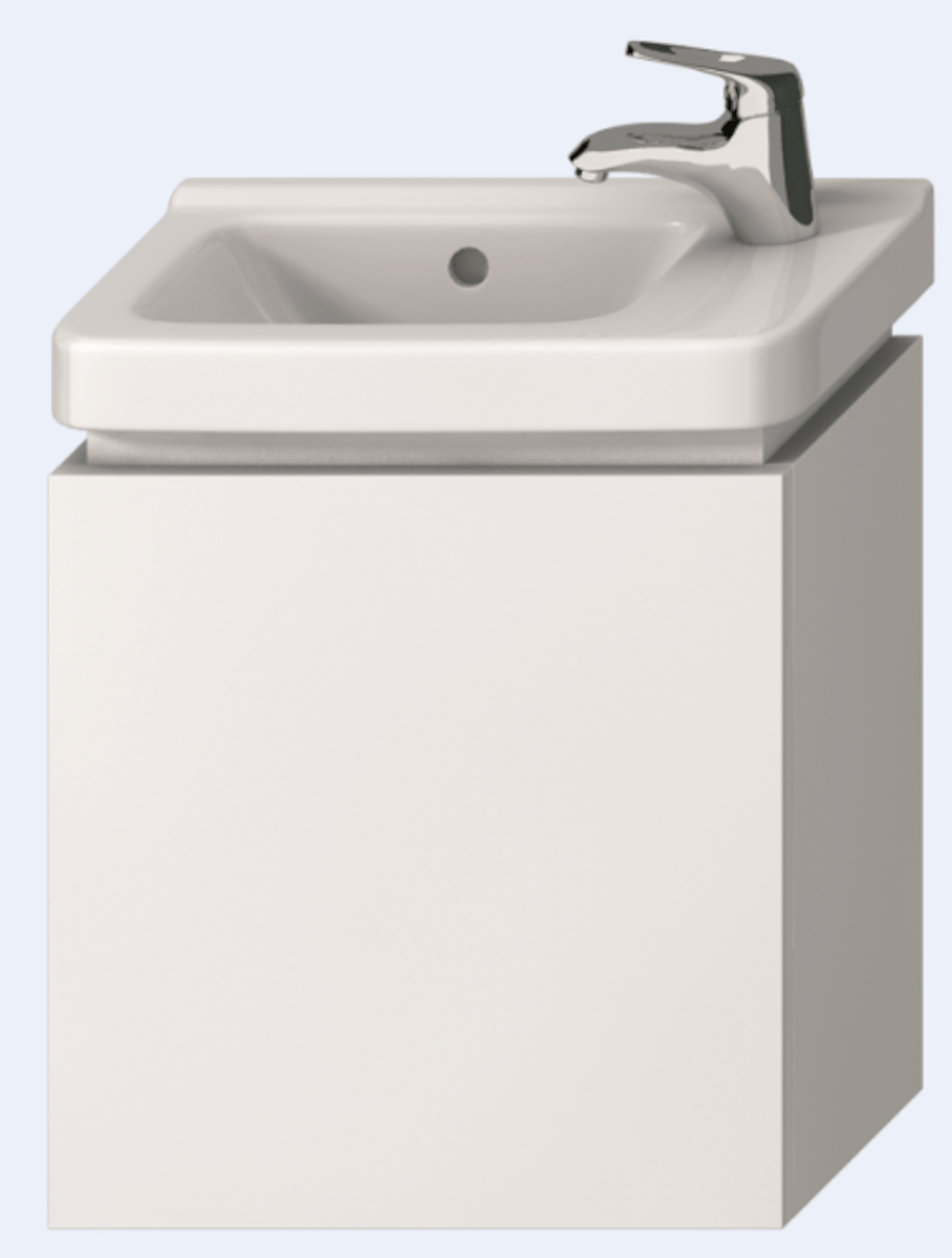 E-shop Koupelnová skříňka pod umyvadlo Jika Cubito 45x24,1x48 cm bílá H40J4201005001