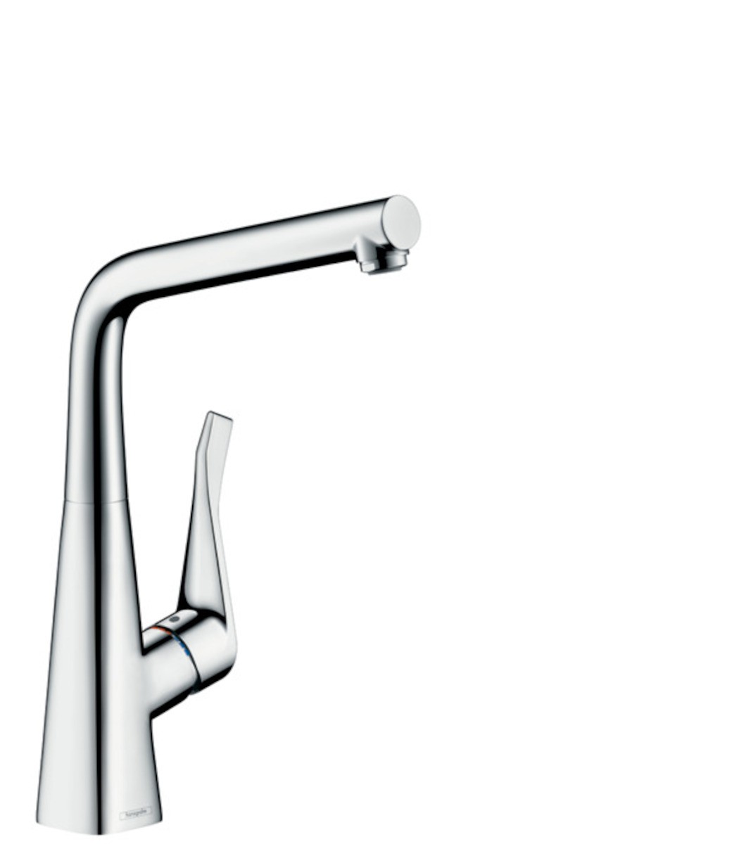 Dřezová baterie Hansgrohe Metris M71 s otočným raménkem chrom 14822000