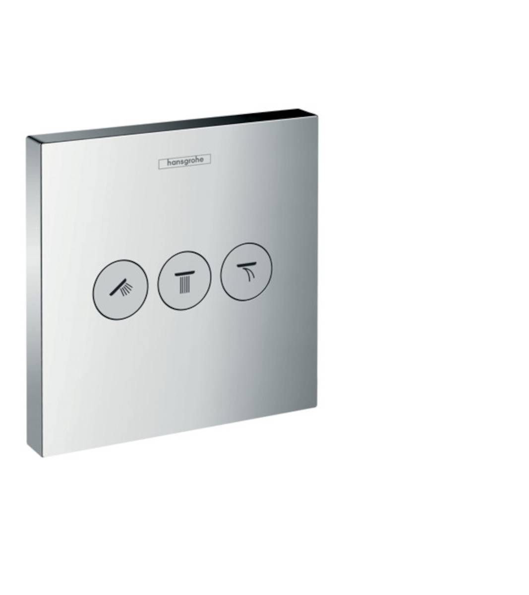 Ventil pod omítku pro 3 spotřebiče Hansgrohe Shower Select  chrom 15764000