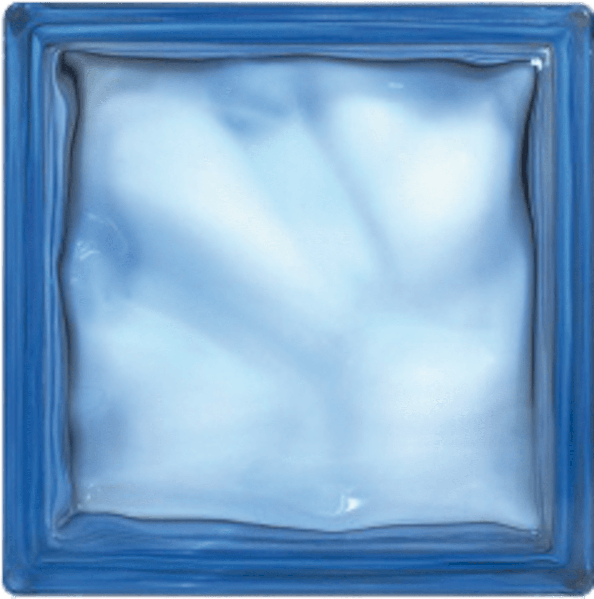 E-shop Luxfera Glassblocks blue 19x19x8 cm lesk 1908WBLUE