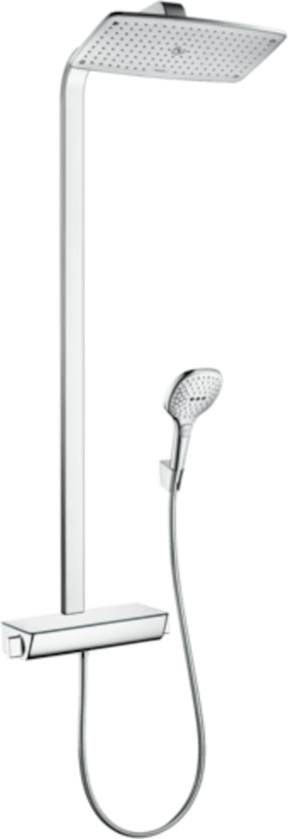 Sprchový systém Hansgrohe Raindance E na stěnu s termostatickou baterií chrom 27286000