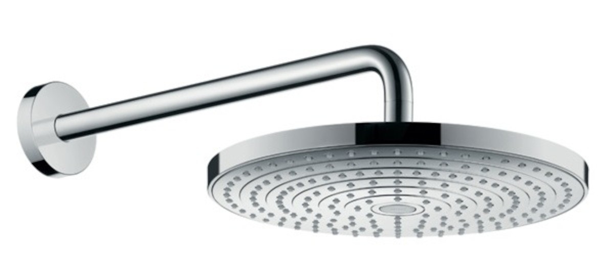 Hlavová sprcha Hansgrohe Raindance Select S na stěnu včetně sprchového ramena chrom 27378000