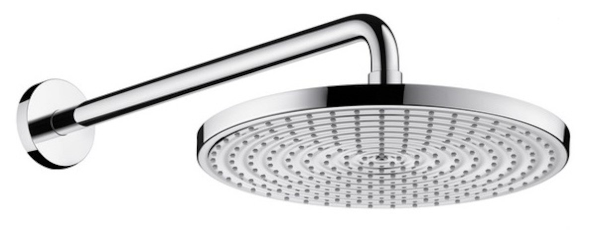 Hlavová sprcha Hansgrohe Raindance S na stěnu včetně sprchového ramena chrom 27492000