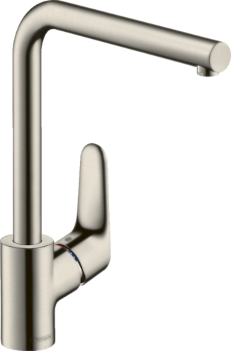 Dřezová baterie Hansgrohe Focus M41 s otočným raménkem vzhled nerezu 31817800