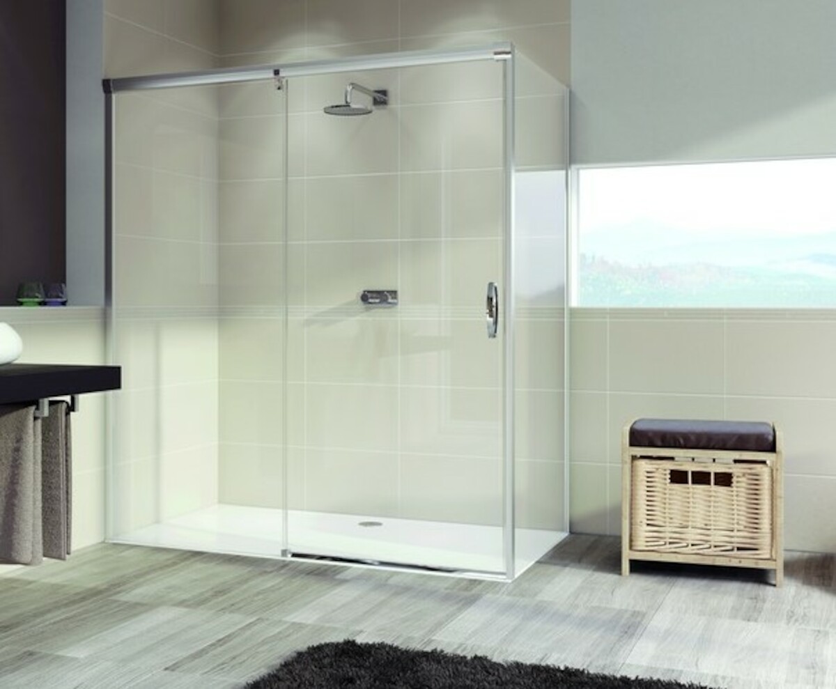 E-shop Boční zástěna ke sprchovým dveřím 100 cm Huppe Aura elegance 401608.092.322