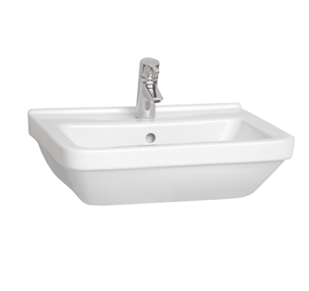 Umyvadlo VitrA S50 65x48,5 cm otvor pro baterii uprostřed 5311-003-0001