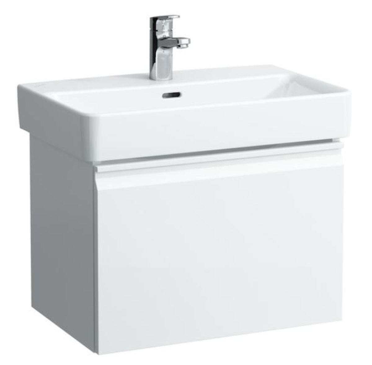 E-shop Koupelnová skříňka pod umyvadlo Laufen Pro 52x45x39 cm bílá lesk H4830330954751