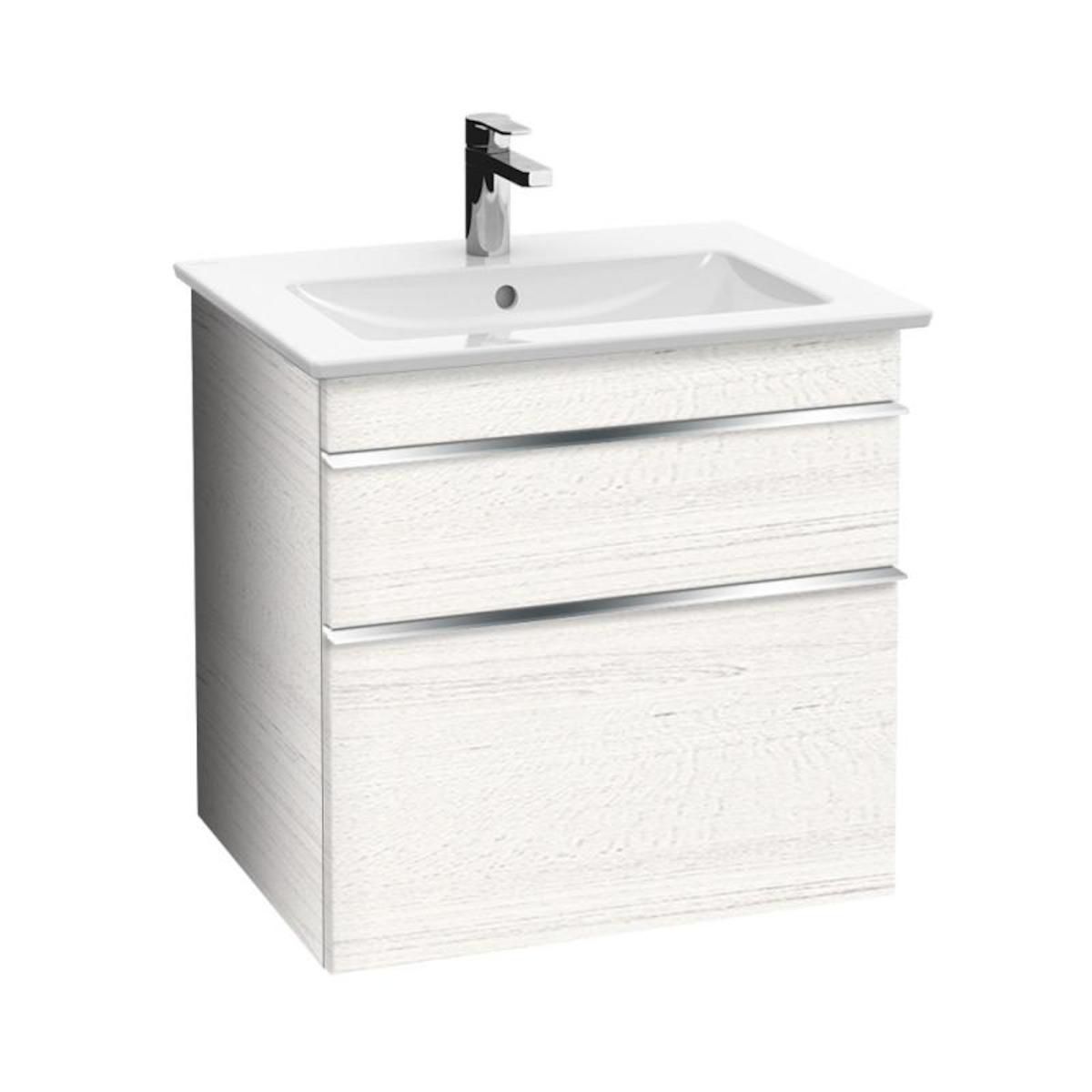 E-shop Koupelnová skříňka pod umyvadlo Villeroy & Boch Venticello 55,3x50,2x59 cm bělené dřevo A92301E8