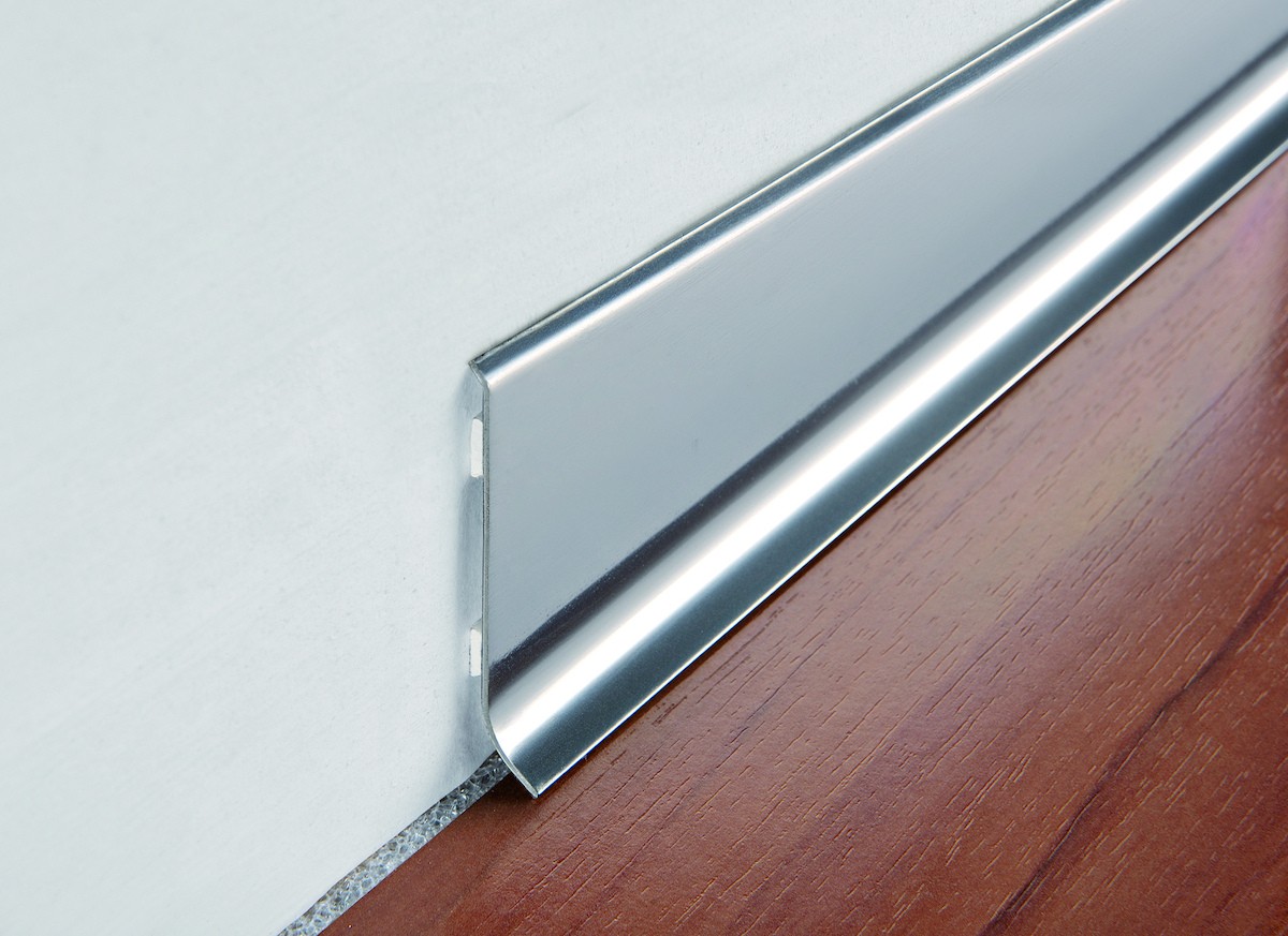 E-shop Soklová lišta Progress Profile nerez leštěná silver, délka 200 cm, výška 6 cm, BTAC60