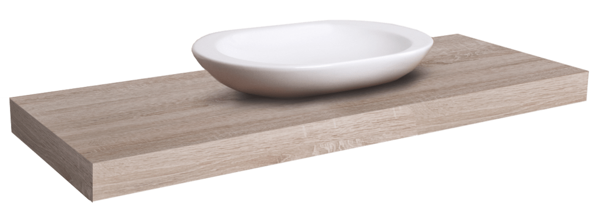 Deska pod umyvadlo Naturel Dolce 150x50 cm dub bardolino DO15050DB