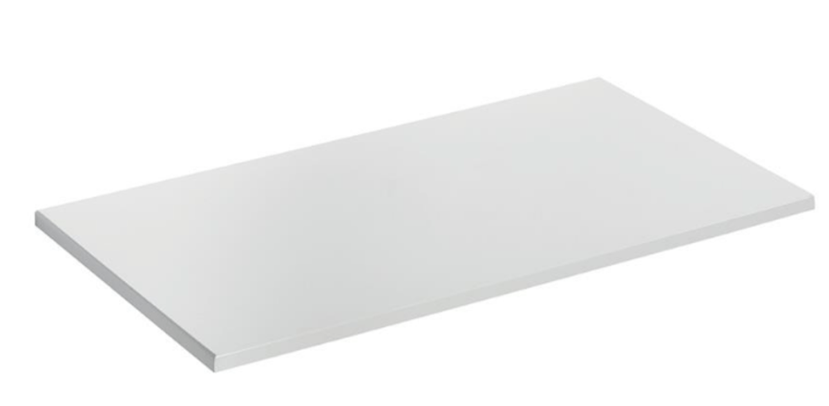 E-shop Deska pod umyvadlo Ideal Standard Connect Air 100,4x44,2x1,8 cm světle šedá lesk/bílá mat E0851EQ