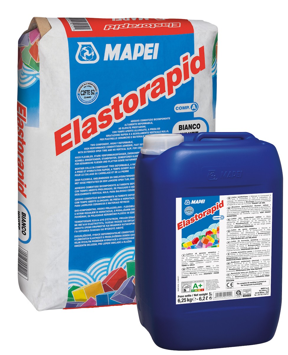 E-shop Lepidlo Mapei Elastorapid šedá 31,25 kg C2FTE S2 ELASTORAPID