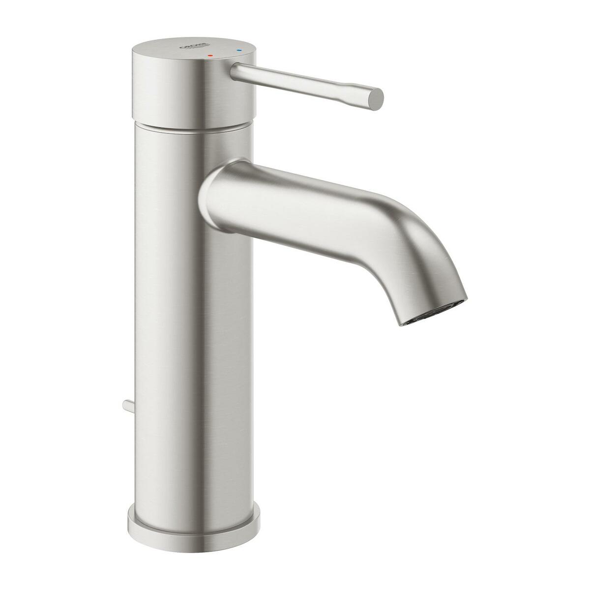 Umyvadlová baterie Grohe Essence New s výpustí supersteel 23589DC1