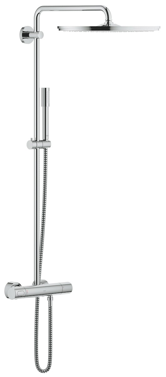 Sprchový systém Grohe Rainshower System s termostatickou baterií chrom 27174001