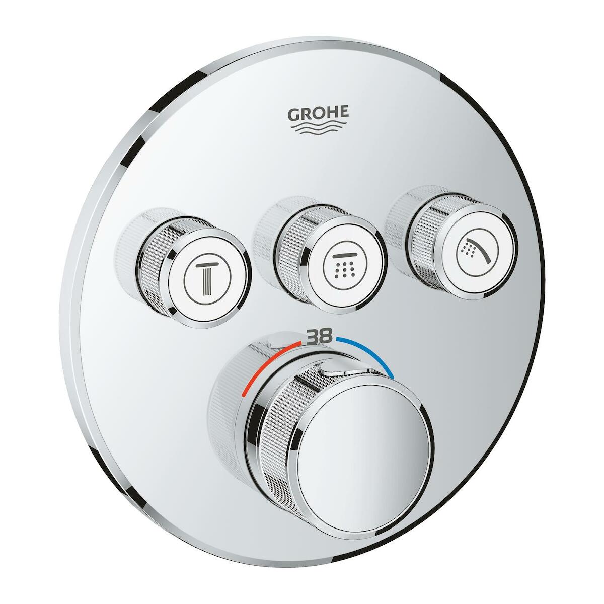 E-shop Termostat Grohe Smart Control s termostatickou baterií chrom 29121000