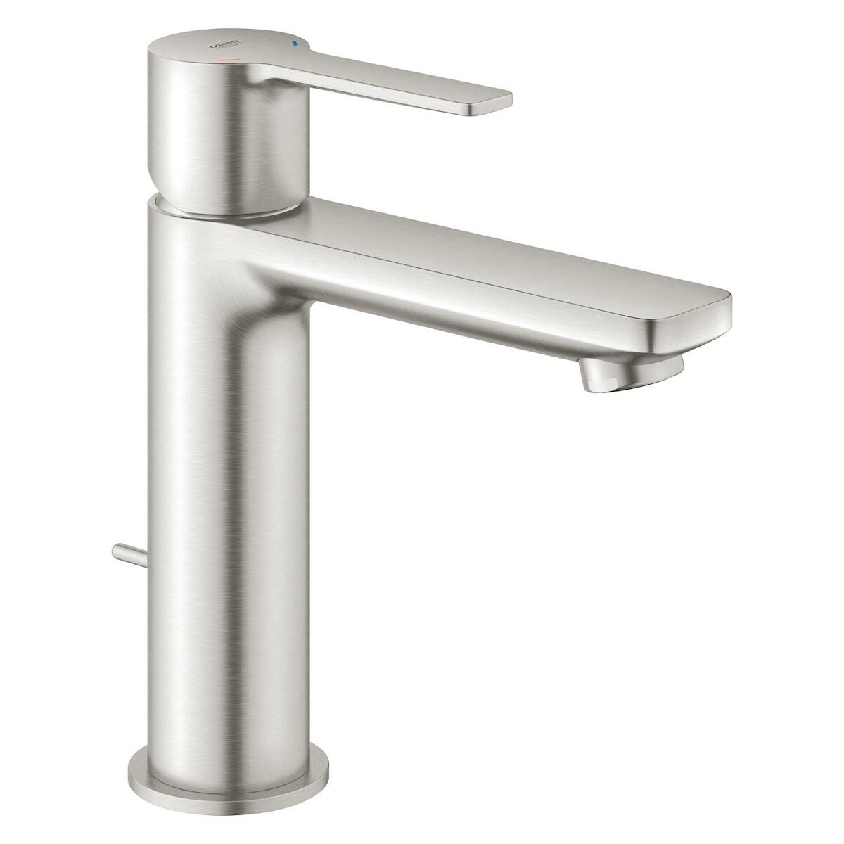 Umyvadlová baterie Grohe Lineare s výpustí supersteel 32114DC1