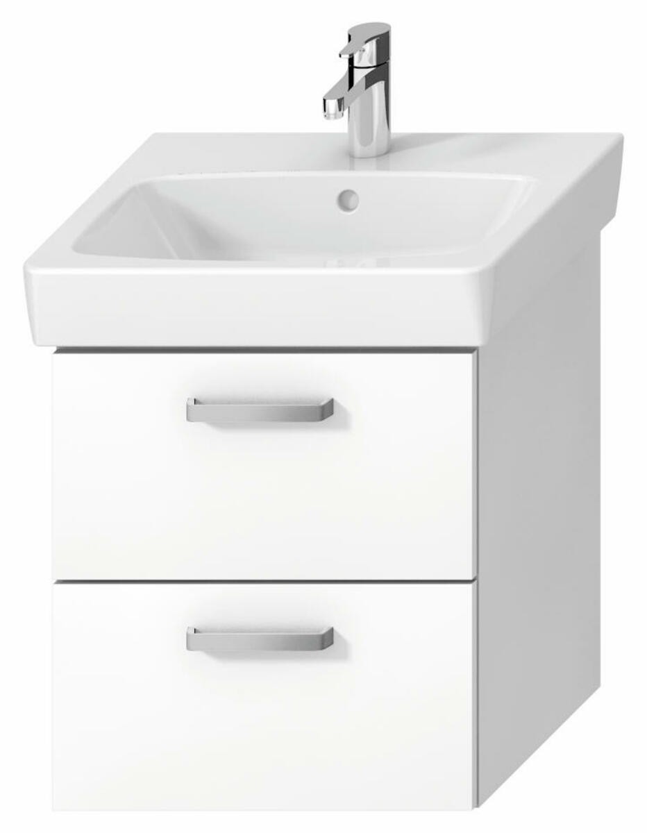 E-shop Koupelnová skříňka pod umyvadlo Jika Lyra Plus Viva 49x41,6x55 cm bílá H40J3834023001