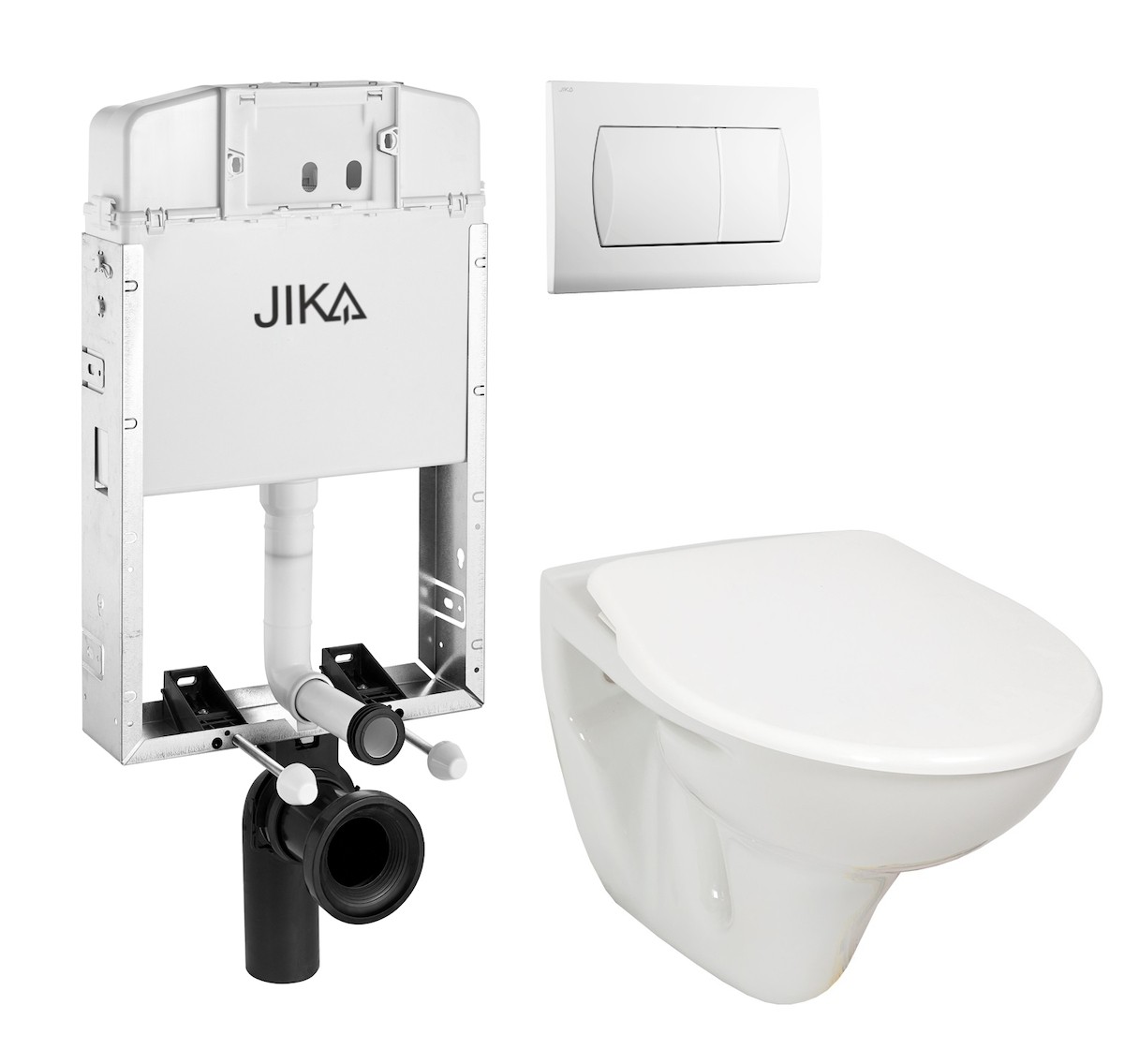 E-shop Cenově zvýhodněný závěsný WC set Jika k zazdění + WC Jika Nila KMPLJIKA