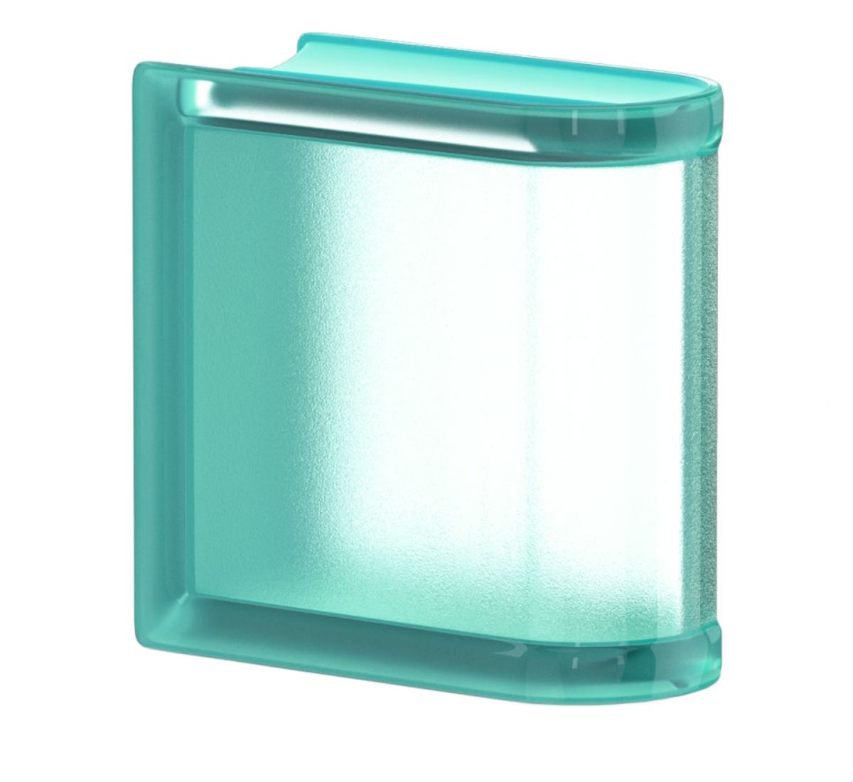 E-shop Luxfera Glassblocks MiniGlass mátová 15x15x8 cm sklo MGSLEMIN