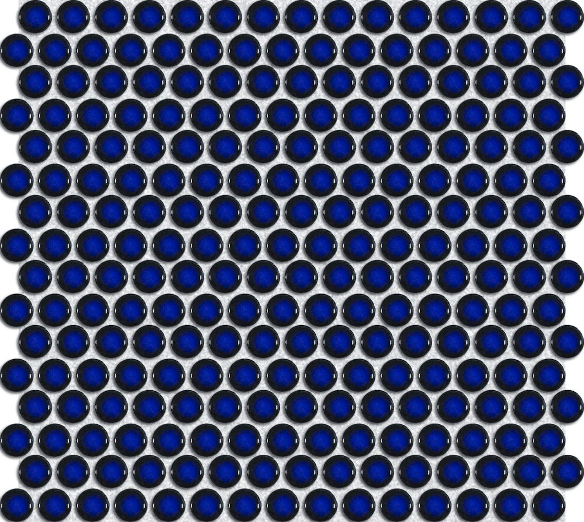 E-shop Keramická mozaika Premium Mosaic modrá 30x31 cm lesk MOS19DBL