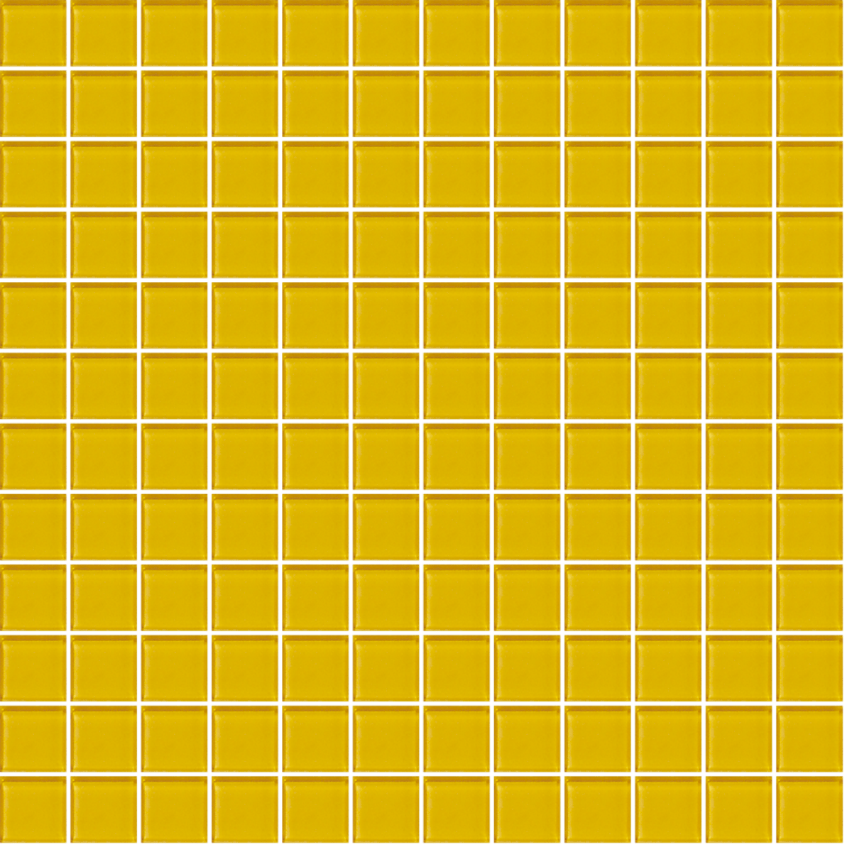 E-shop Skleněná mozaika Premium Mosaic žlutá 30x30 cm lesk MOS25YE