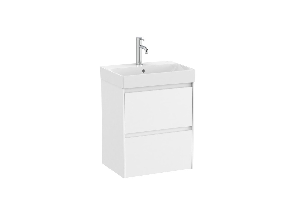Koupelnová skříňka s umyvadlem Roca ONA 50x64,5x36 cm bílá mat ONA50ZK2ZBM