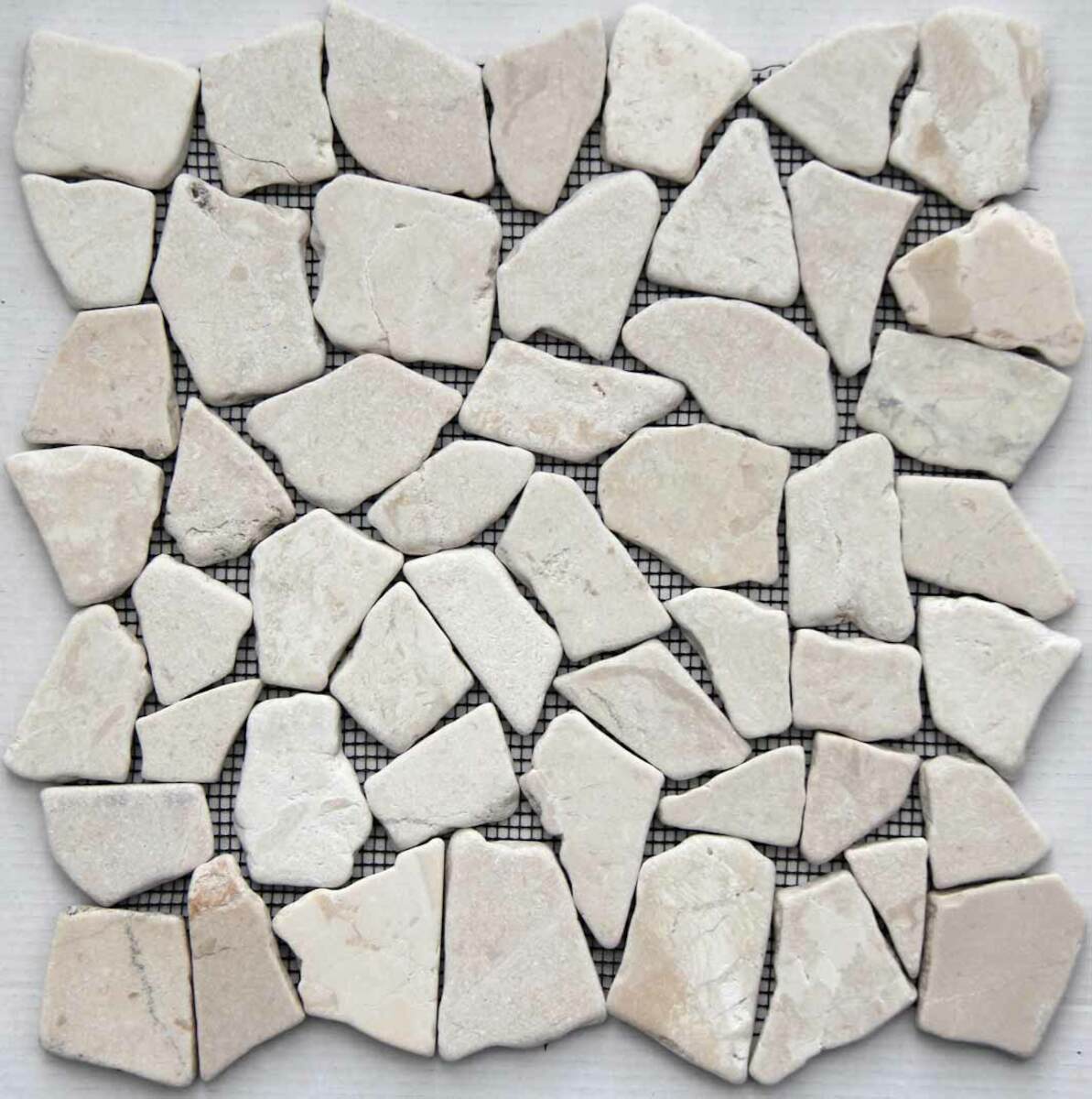 E-shop Kamenná mozaika Mosavit Piedra noa blanca 30x30 cm mat PIEDRANOABL