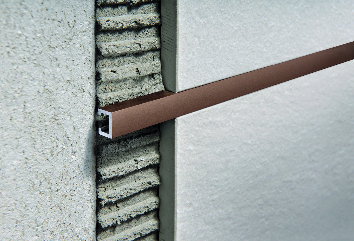 E-shop Lišta dekorační Progress Profile hliník elox copper, délka 270 cm, výška 7 mm, šířka 10 mm, PLTPAR10