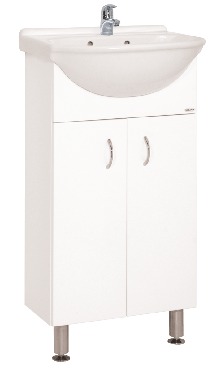 E-shop Koupelnová skříňka s umyvadlem Keramia Pro 43x34,5 cm bílá PRO45DV