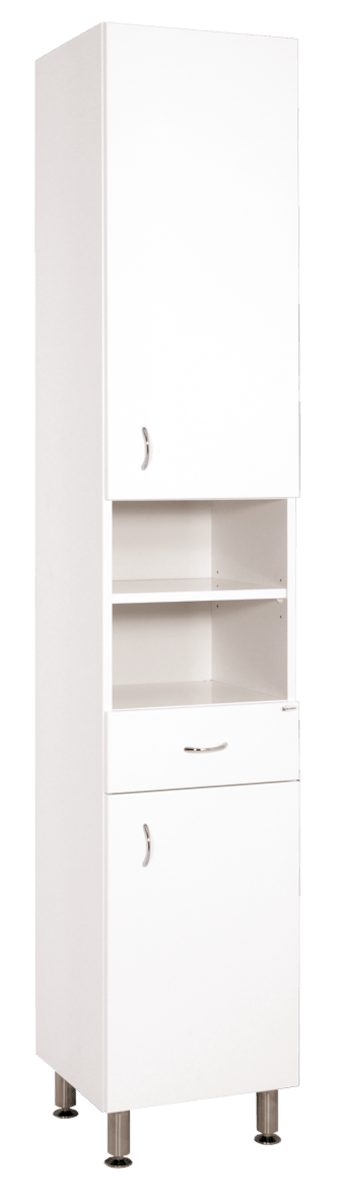 E-shop Koupelnová skříňka vysoká Keramia Pro 35x192x33,3 cm bílá PROV35LP