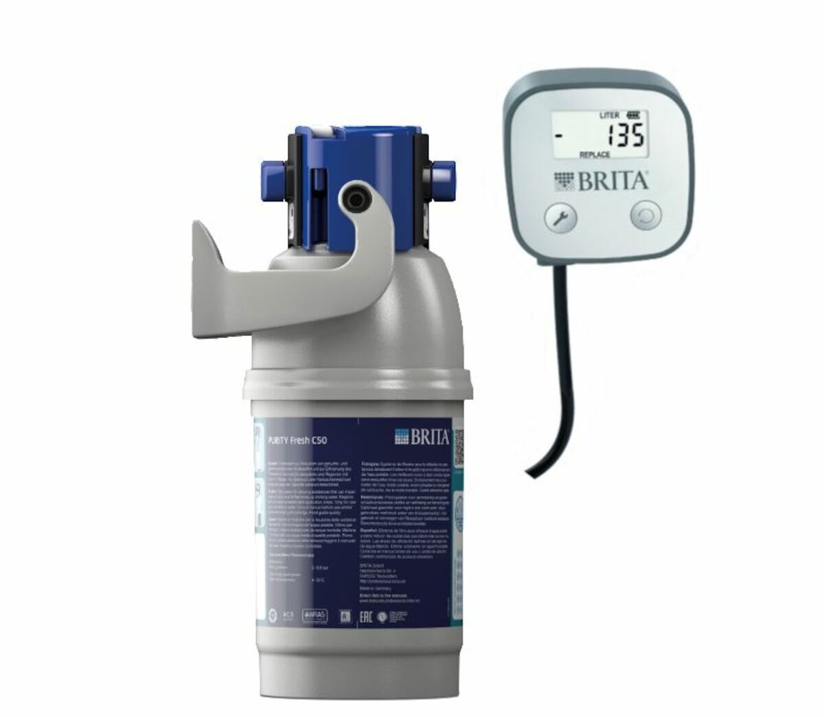 E-shop BRITA sada filtrace vody pro domácnost s průtokoměrem SIKOBFB30G38