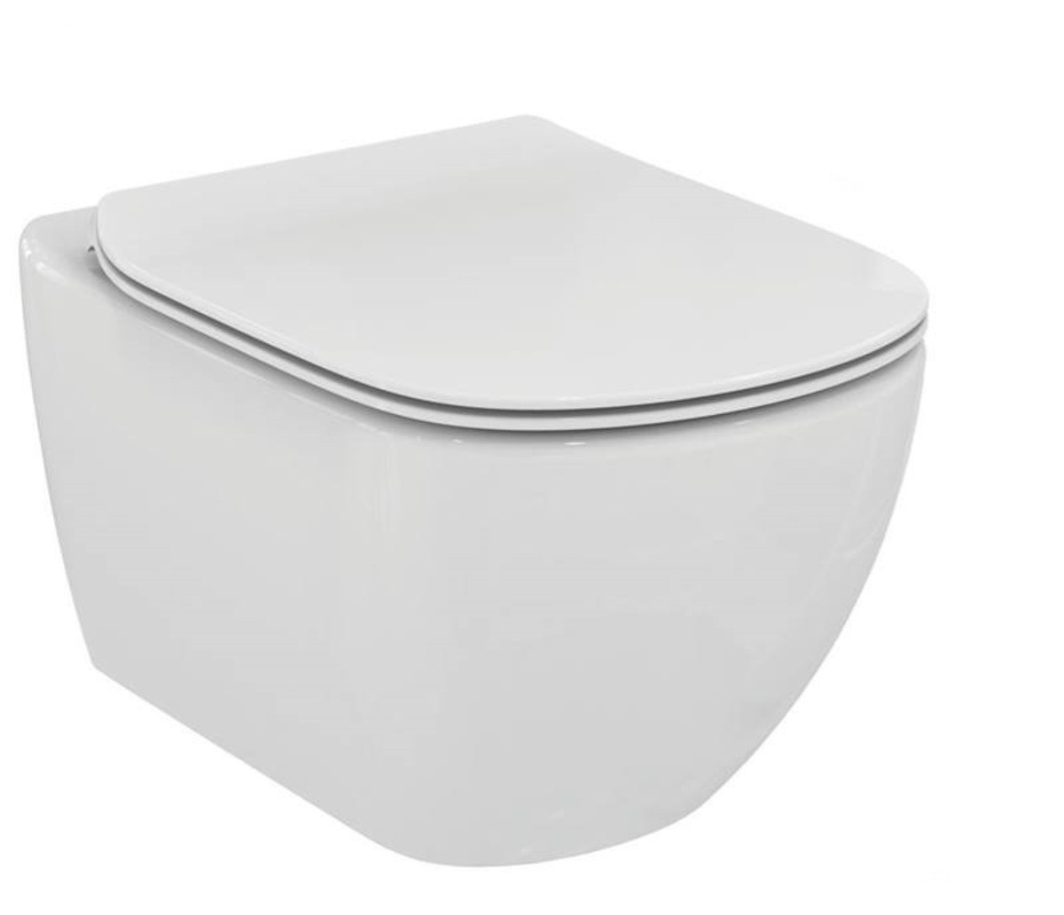 Wc s prkénkem softclose závěsné Ideal Standard Tesi zadní odpad T354601