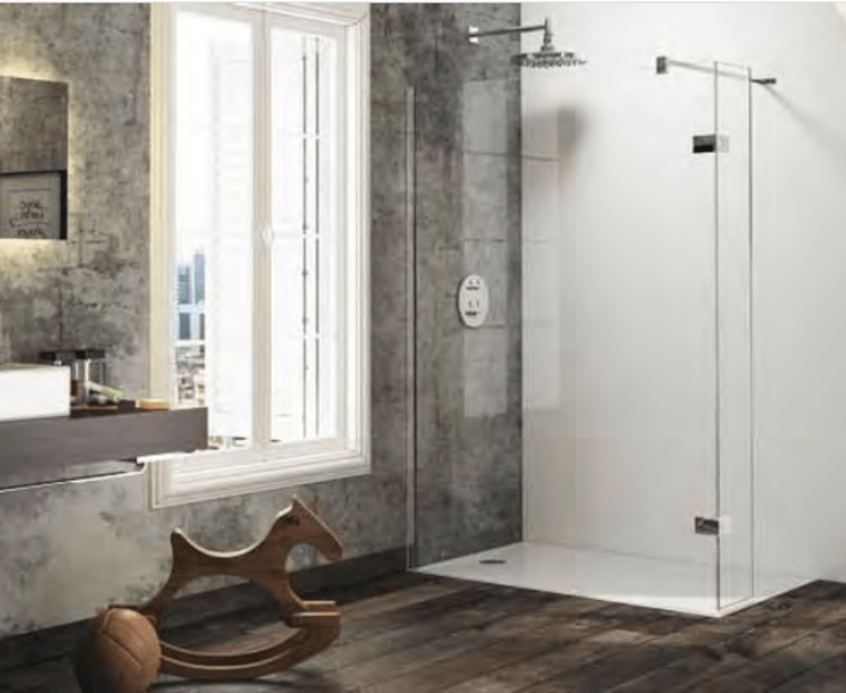 Sprchová zástěna walk-in 130 cm Huppe Solva pure ST3605.092.322