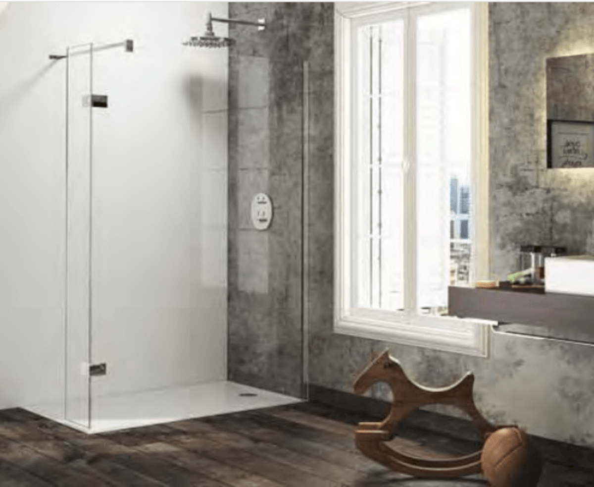 Sprchová zástěna walk-in 130 cm Huppe Solva pure ST3705.092.322