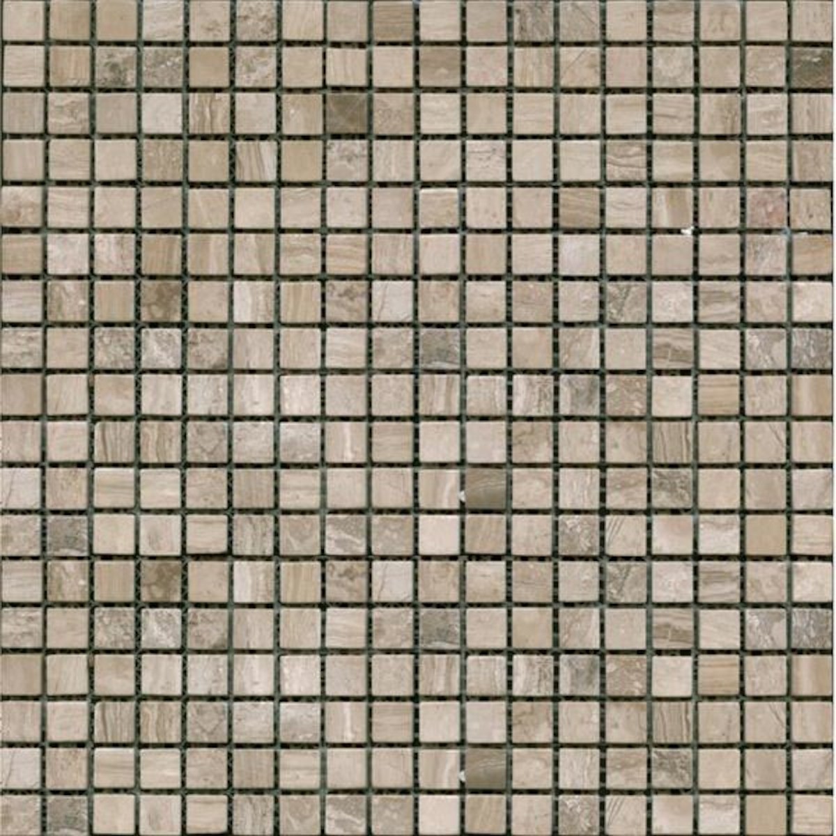 E-shop Kamenná mozaika Premium Mosaic Stone šedá 30x30 cm mat STMOS15GYW