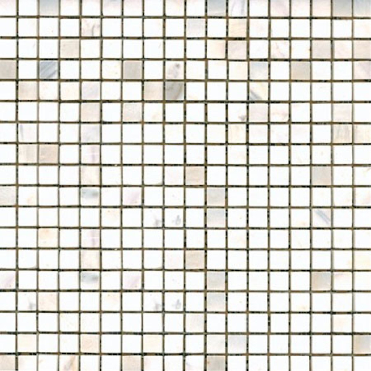E-shop Kamenná mozaika Premium Mosaic Stone bílá 30x30 cm leštěná STMOS15WHP