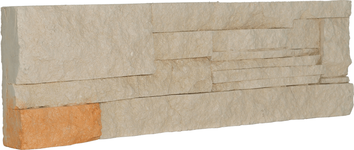E-shop Obklad Vaspo kámen lámaný béžová 10,7x36 cm reliéfní V53003