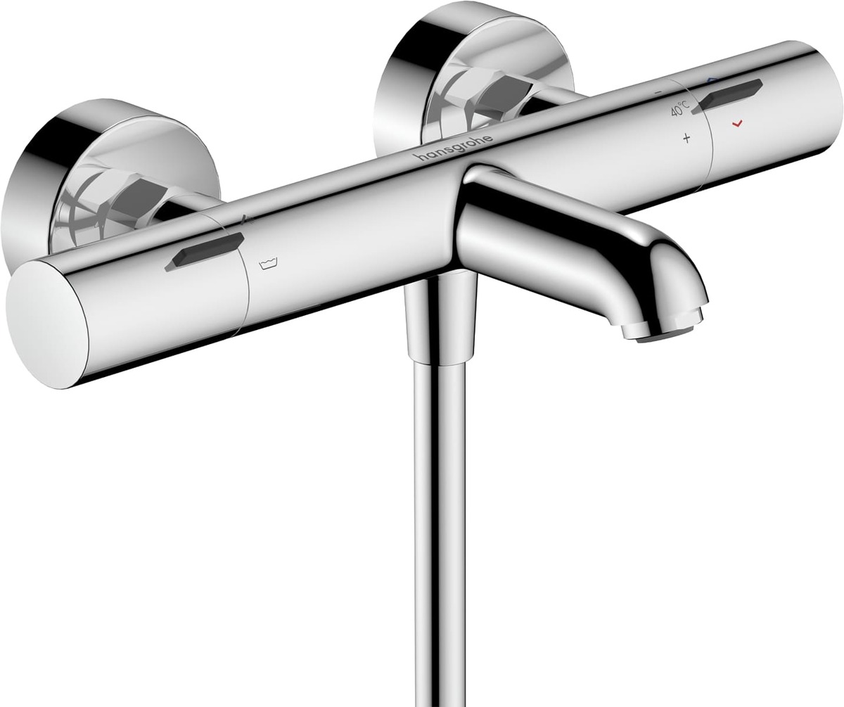 Vanová baterie Hansgrohe Ecostat Fine bez sprchového setu 150 mm chrom 13325000